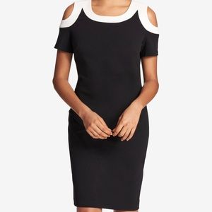 Tommy Hilfiger Cutout Shoulder Dress